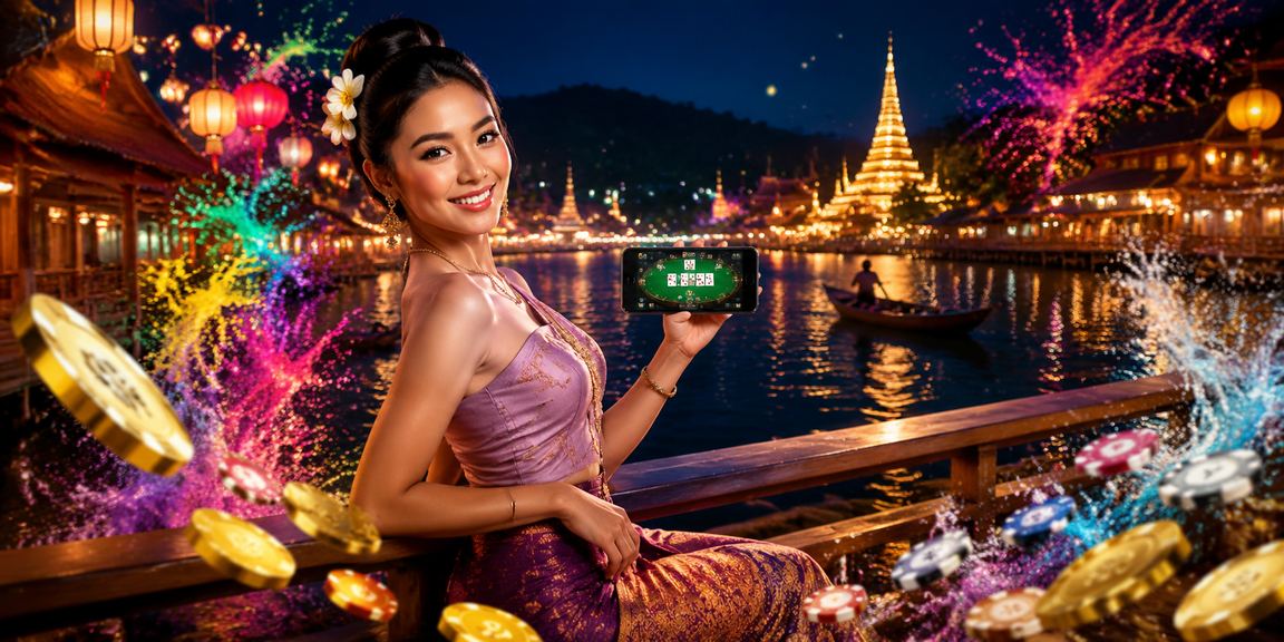 ငါးသီးရေတံခွန်ပွဲတွင် Teen Patti ကစားသူများ